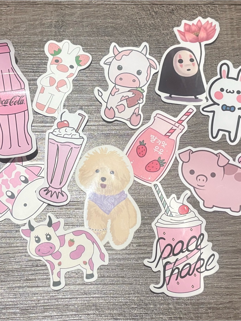 Pink Cute Small Pets Sticker Sheet – Assorted Pastel Designs